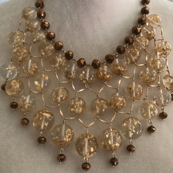 Everri Resin Glass Necklace - Picture 3 of 4